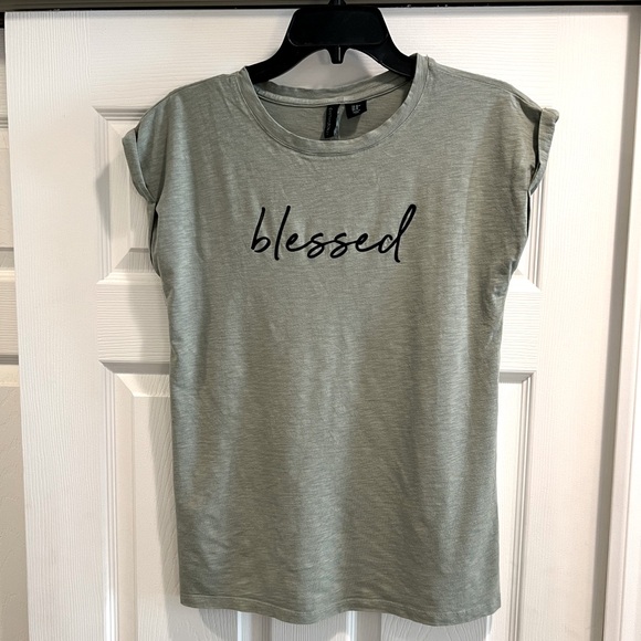 Cynthia Rowley Blessed T-Shirt - Picture 1 of 4